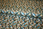 'Jewelled Peacock AW25' Liberty Bomuld