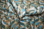 'Jewelled Peacock AW25' Liberty Bomuld