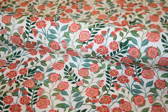 'Vigers' Vine SS25' Liberty Bomuld