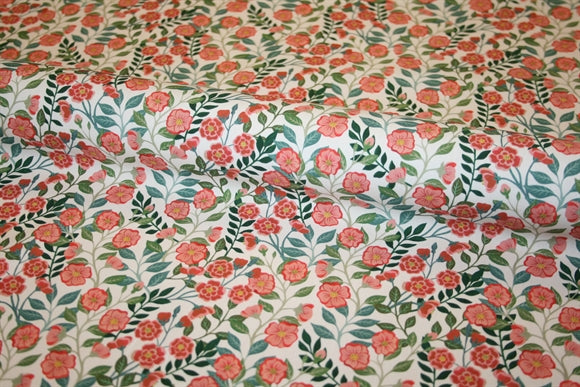 'Vigers' Vine SS25' Liberty Bomuld