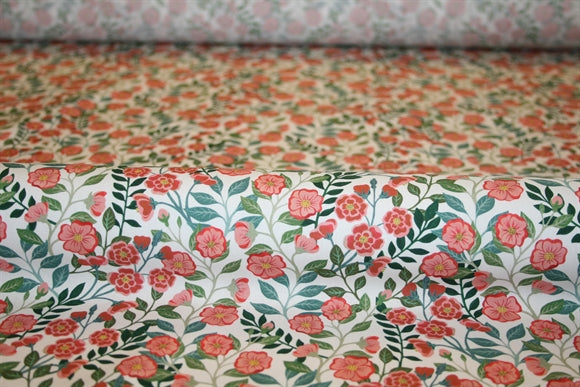 'Vigers' Vine SS25' Liberty Bomuld
