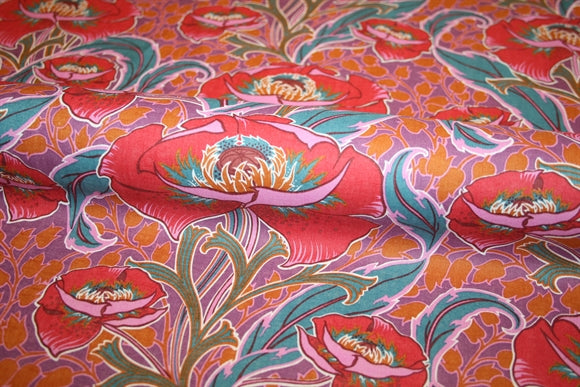 'Rossetti's Garden SS25' Liberty Hør & Bomuld