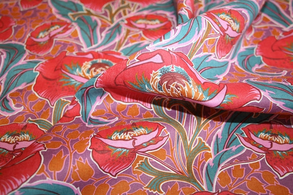 'Rossetti's Garden SS25' Liberty Hør & Bomuld