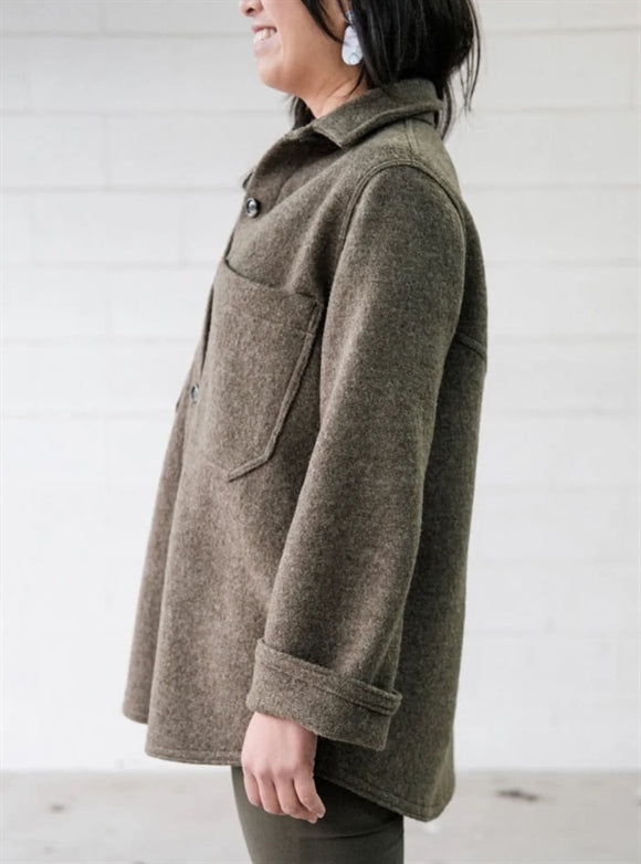 'Logan Shacket' jakke symønster (L)