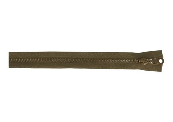 Mosgrøn bukselynlås (18 cm.)