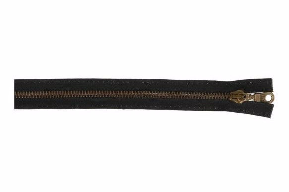Sort bukselynlås (18 cm.)