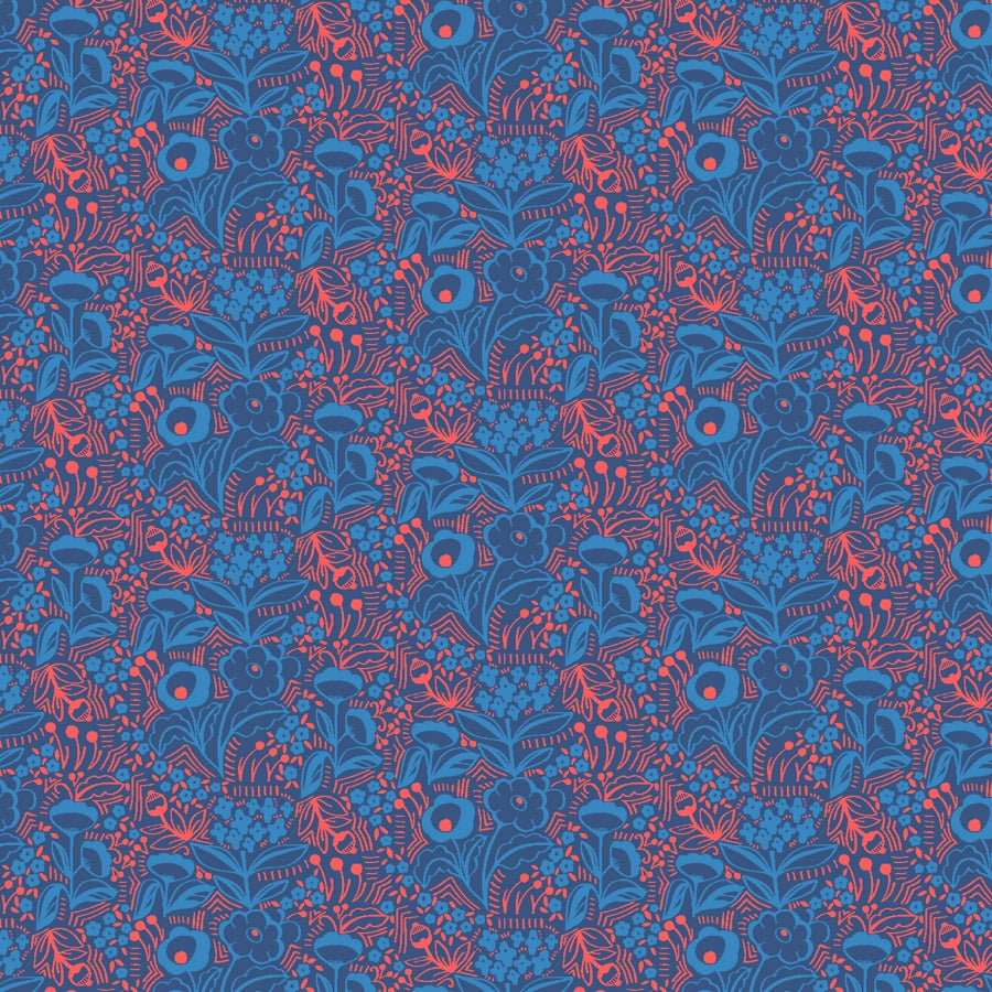 Tea Garden Kiss - bomuldsstof | Cotton + Steel
