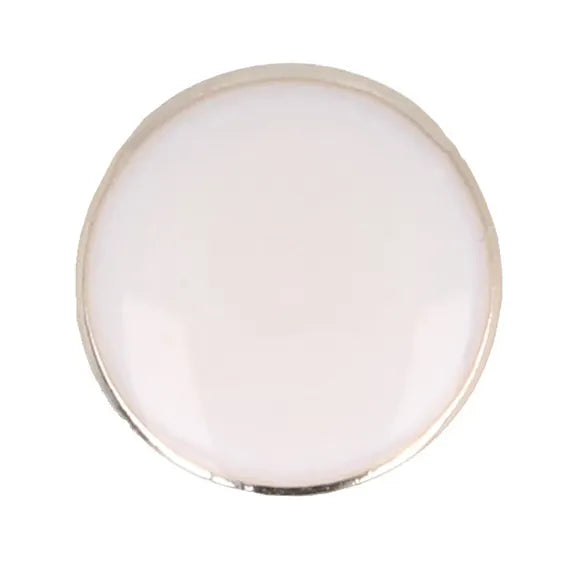 Hvid 11 mm. øjeknap (5 stk.)