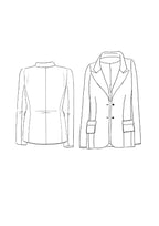 'Manhattan' blazer symønster