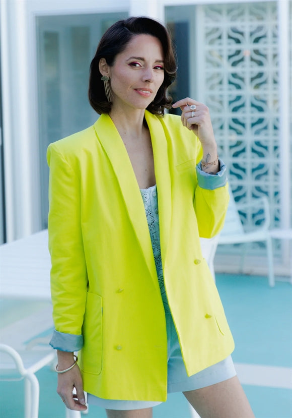 'Mimosa' blazer jakke symønster