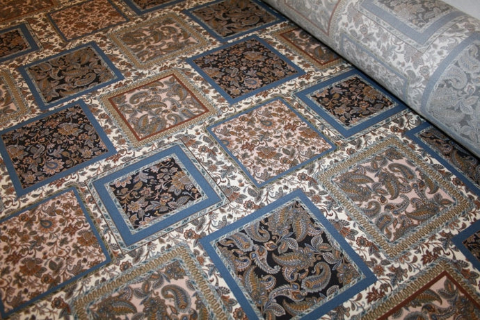 'Piazze Paisley' Viscose