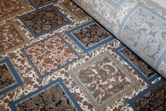 'Piazze Paisley' Viscose