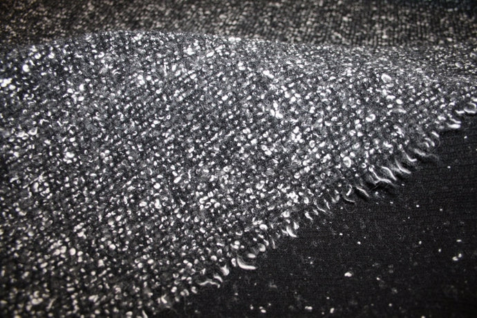 'Snow' Bouclé uldstrik