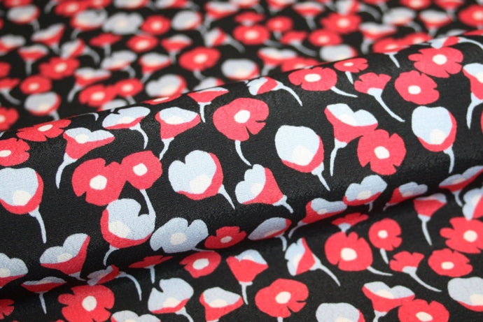 'Anna' Viscose Crepe