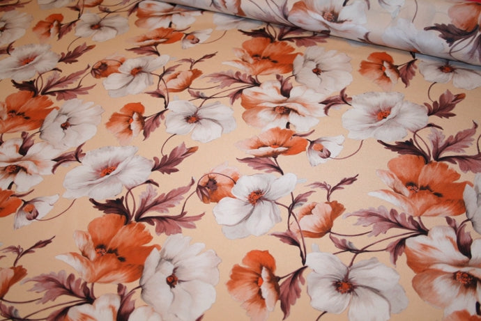 'Fiori Peach' Silke
