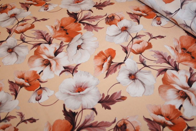 'Fiori Peach' Silke