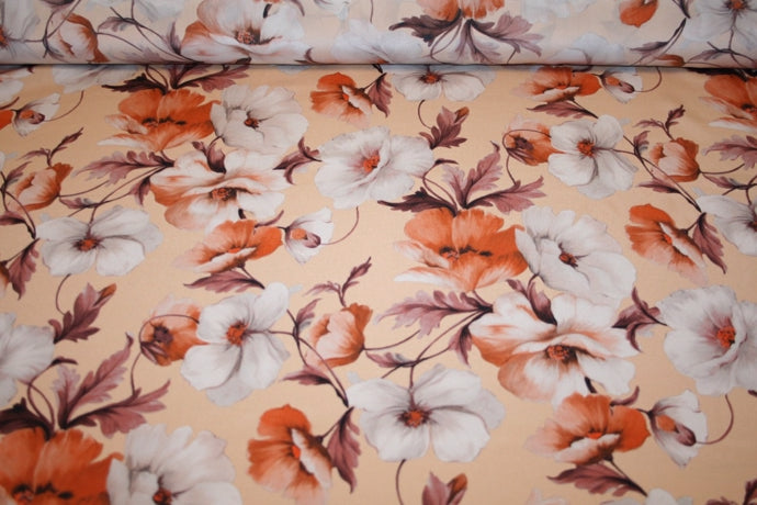 'Fiori Peach' Silke