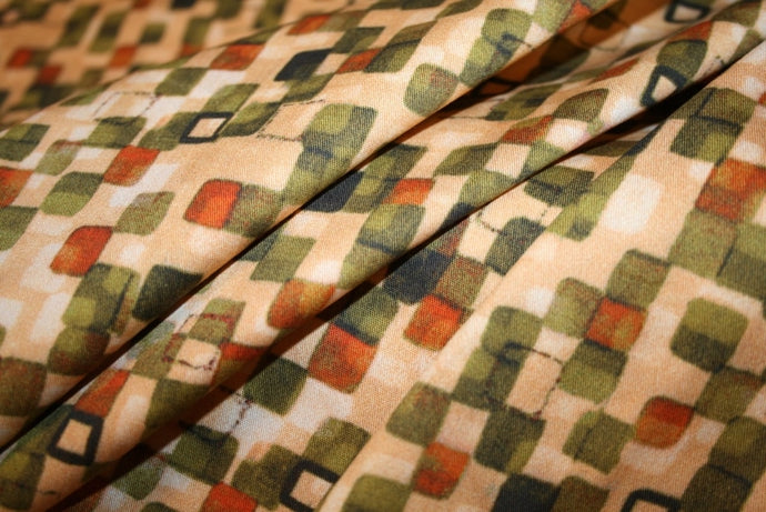 'Autumn Mosaic' Bomuld