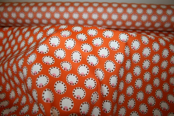 'Arancia Cerchi' Bomuld