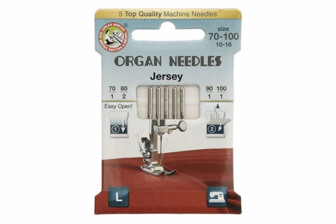 Organ jersey nål (70-100)