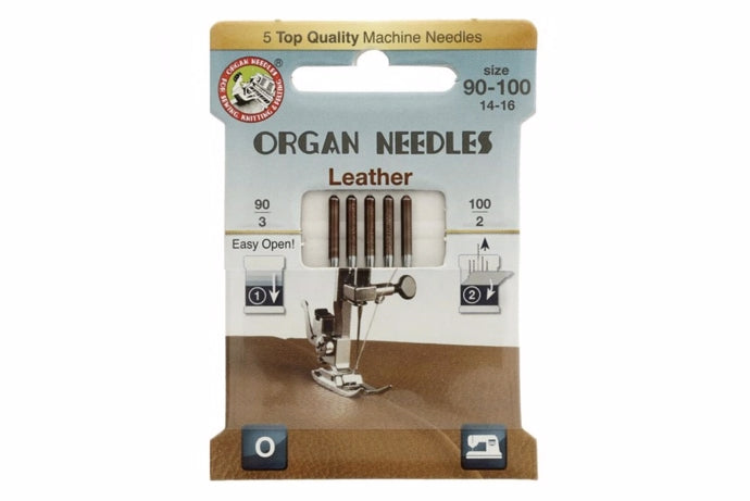 Organ læder nål (90-100)