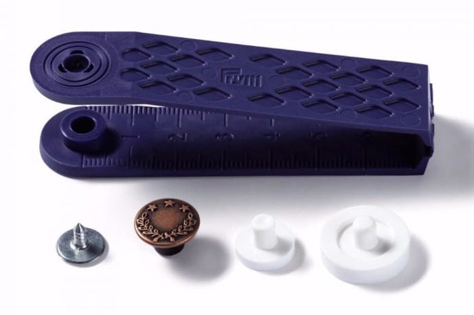Prym jeans knapper med stjernemotiv 14 mm (8 stk.)