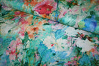 'Floral Garden' Bomuld