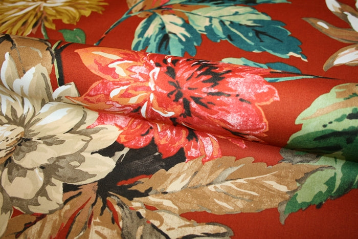 Sanderson 'Dahlia & Rosehip' Bomuld