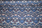 William Morris 'Mini Strawberry Thief Blue' Bomuld