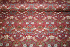 William Morris'Mini Strawberry Thief Red' Bomuld