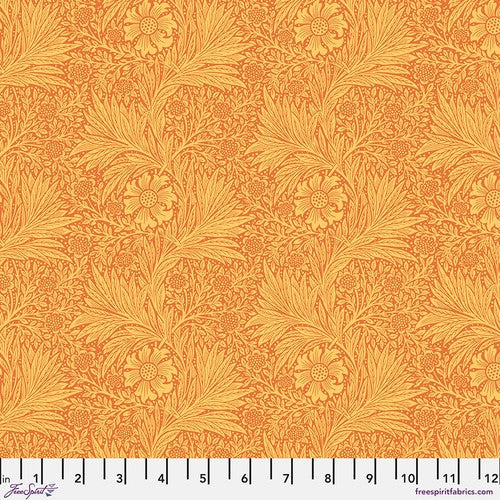 William Morris 'Marigold Sunshine' Bomuld