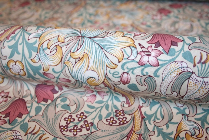 William Morris 'Golden Lily' Bomuld