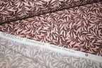 William Morris 'Willow Boughs Chocolate' Bomuld