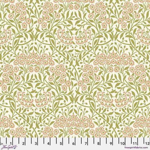 William Morris 'Michaelmas Daisy Sunshine' Bomuld