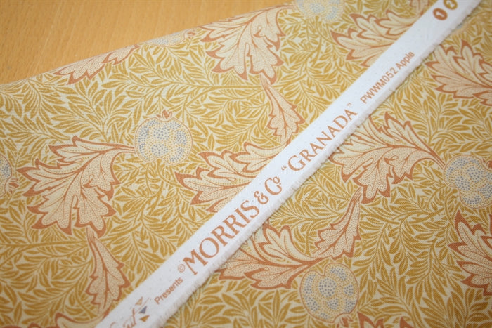 1,25 m. William Morris bomuld