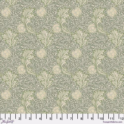William Morris 'Apple Sage' Bomuld