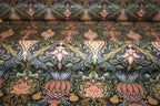 William Morris 'Granada Charcoal' Bomuld