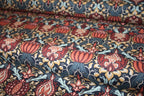 William Morris 'Granada Indigo' Bomuld