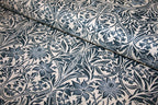 William Morris 'Bluebell Indigo' Bomuld