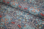 William Morris 'Blackthorn Indigo' Bomuld