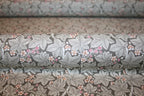 William Morris 'Bramble Charcoal' Bomuld