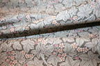 William Morris 'Bramble Charcoal' Bomuld