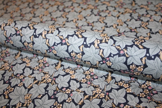 William Morris 'Bramble Indigo' Bomuld