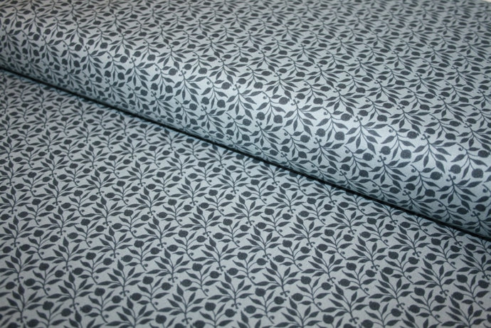 William Morris 'Rosehip Indigo' Bomuld