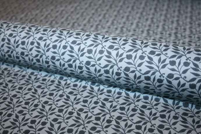 William Morris 'Rosehip Indigo' Bomuld