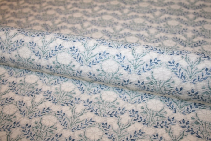 William Morris 'Pure Bellflowers Mint' Bomuld
