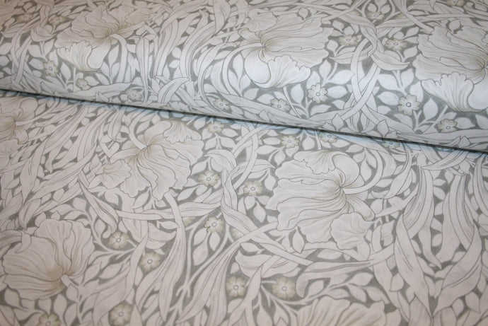 William Morris 'Pure Pimpernel Dove' Bomuld