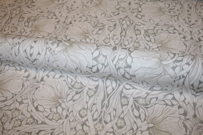 William Morris 'Pure Pimpernel Dove' Bomuld