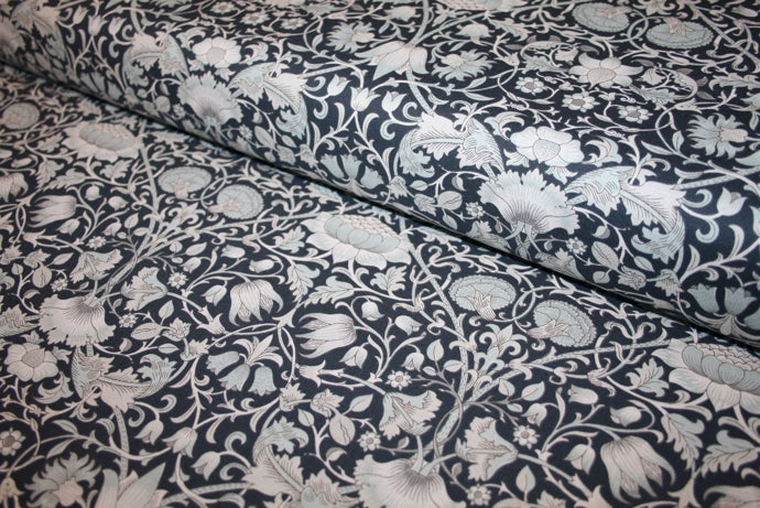 William Morris 'Pure Lodden Ink' Bomuld