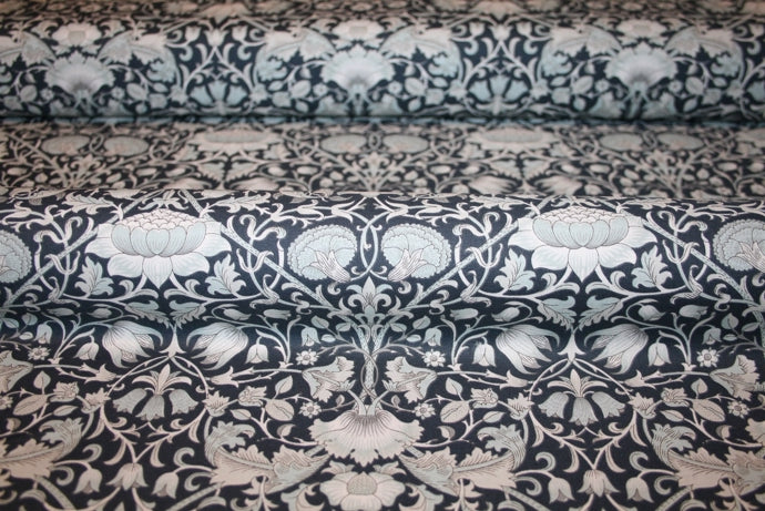 William Morris 'Pure Lodden Ink' Bomuld